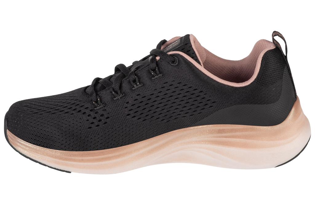 Skechers Vapor Foam - Midnight Glimmer, Womens Black Sneakers
