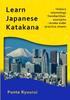 The Learn Japanese Katakana Book