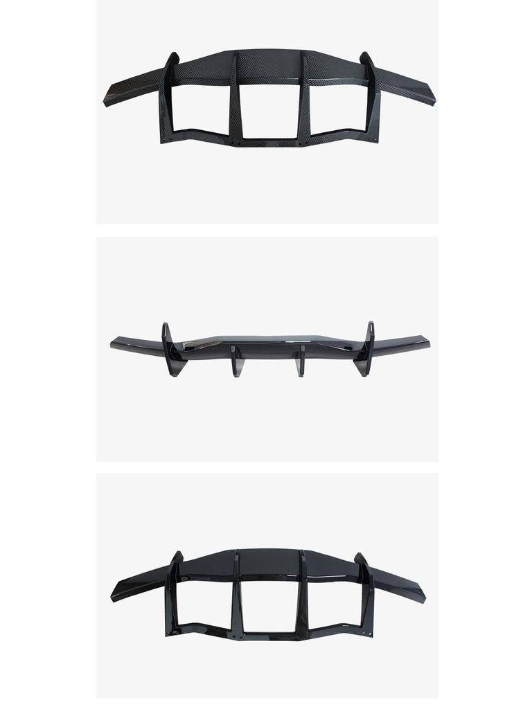 Chevrolet Corvette C8 (2020-2025) Rear Lip Spoiler and Diffuser Kit