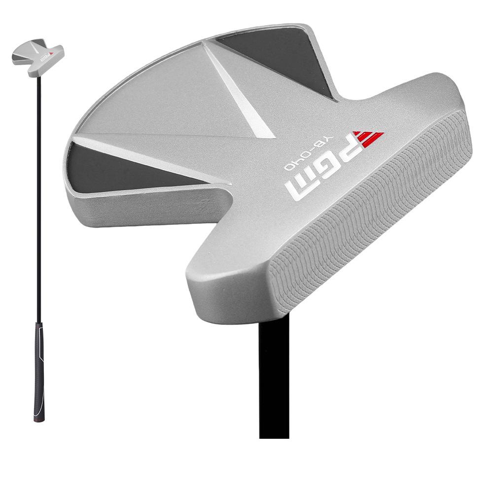 PGM 34 Inch Zero Torque Golf Putter Mallet Head Carbon Shaft Low Center of Gravity Stable Putting Club for Men and Women