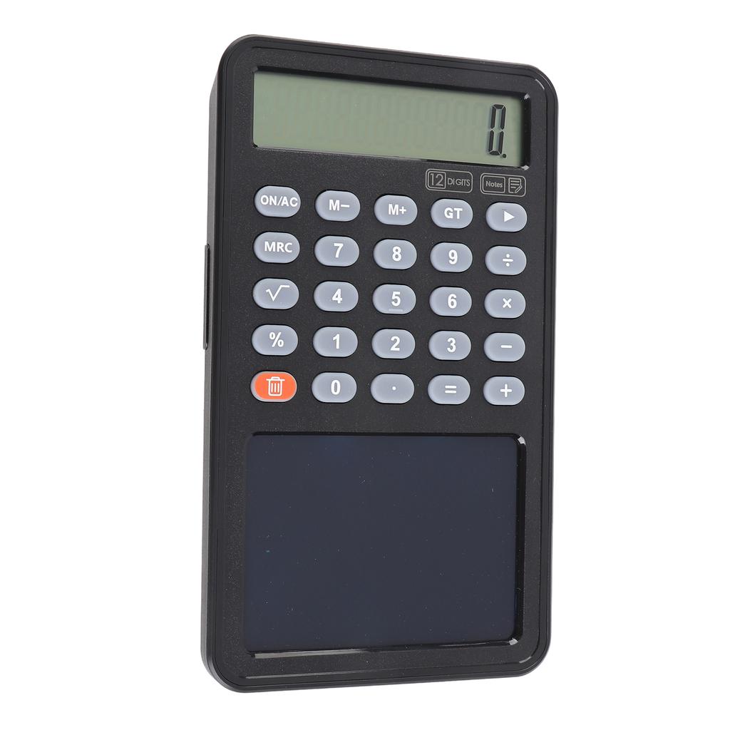 Калькулятор 12-разрядный ЖК-калькулятор-блокнот портативный многоразовый настольный калькулятор для офиса школы