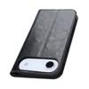 For iPhone 17 Air Case Crazy Horse Texture Split Leather Wallet Phone Cover