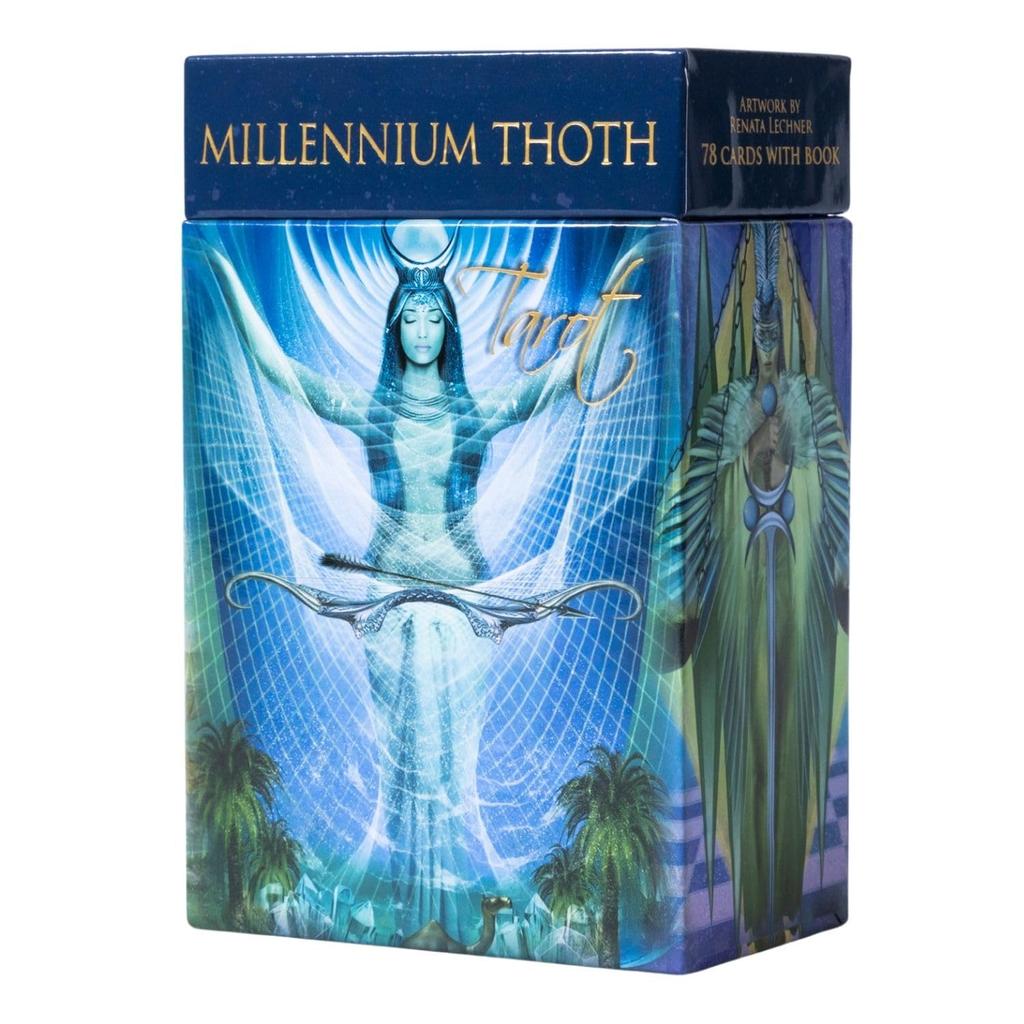 I.I.J Millennium Thoth Tarot, 78 Tarot Cards, Tarot Reading, with Japanese Instructions, Authentic