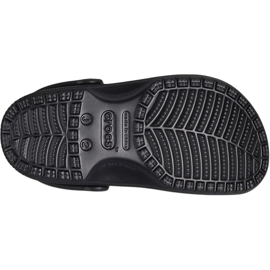 Детские кроксы Classic Clog Устойчивые к истиранию Дышащие кроксы Черные 210716-001