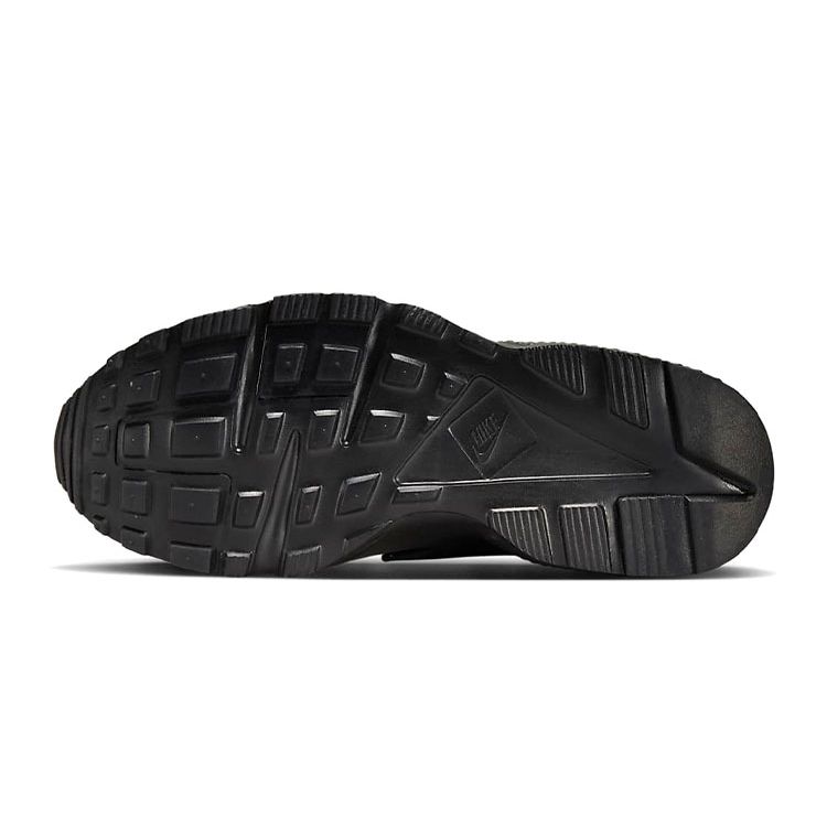 Nike Кроссовки Air Huarache Run GS Iron Grey Volt Kids черные DZ5632-001