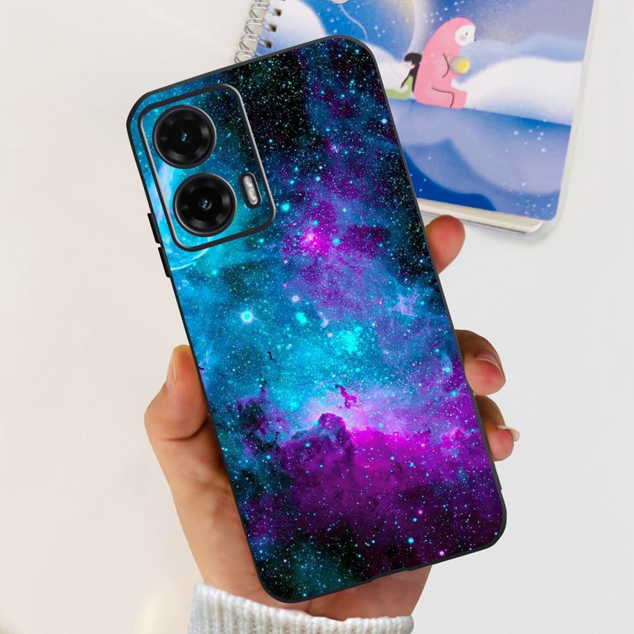 For Motorola Moto G35 5G Case Popular Flower Butterfly Soft Silicone TPU Matte Cover For Moto G35 2024 G 35 MotoG35 Phone Shells