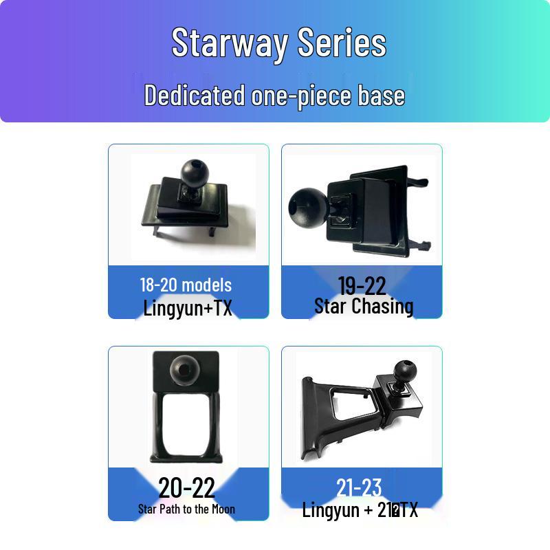 Car Mount Base Clip for Xingtu TX, Zhuifeng, Lingyun, and Lanyue