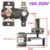 Термостат для электронагревателя 10А/16А - Металлический переключатель контроля температуры масляного радиатора, Высокотемпературные аксессуары