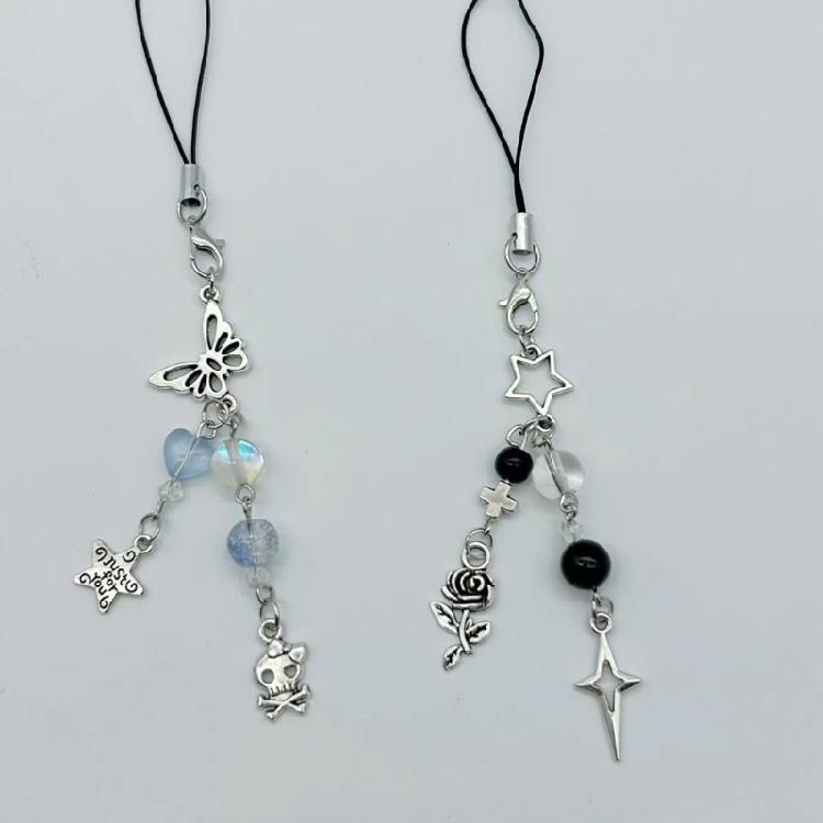 Сладкие крутые подвески из бусин-звездочек, подвеска, ремешок для телефона, модное украшение для сумки