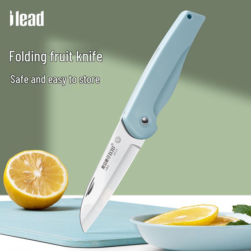 Ericsson Stainless Steel Folding Fruit Knife & Peeler for Home or Office.