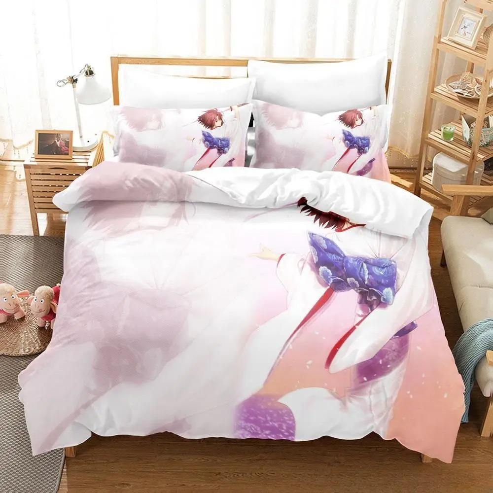 3d Printing AnimeThe Garden Of Sinners Bedding Set Single Twin Full Queen King Size Bed Set Adult Kid Bedroom Duvet Cover Sets