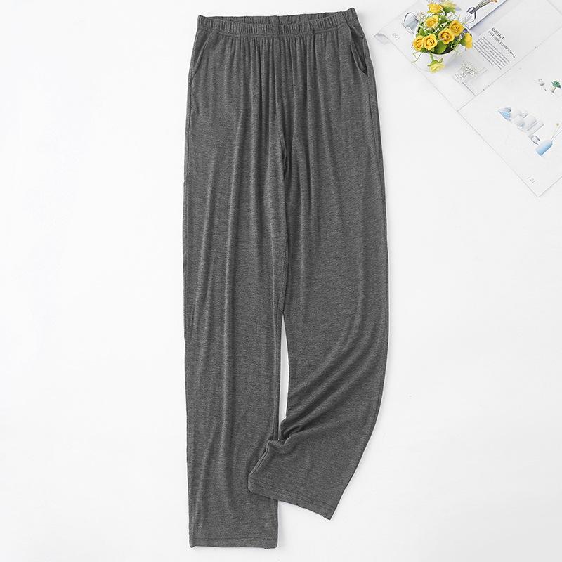 2021 Новые мужские и женские модальные пижамы для сна, летние повседневные брюки, брюки, мягкие высокие гибкие прямые брюки, домашняя одежда, пижамные брюки для сна
