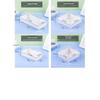 PYTHONIC Disposable Rectangular White Cake Roll Boxes