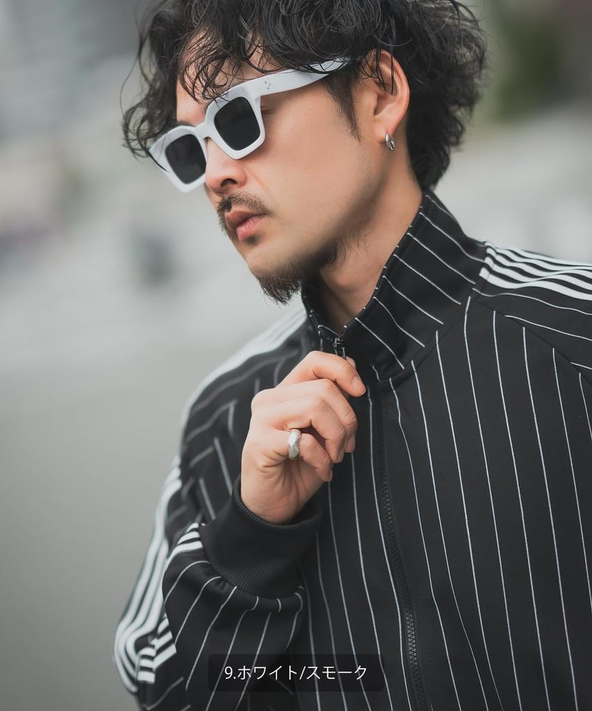 Солнцезащитные очки Квадратные Плоские Солнцезащитные очки 70312 БЕСПЛАТНО [Improbes] [SIDEWAYSTANCE] Мужские