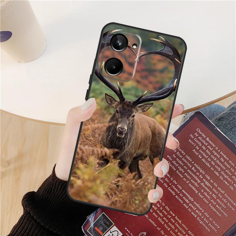 Deer Hunting Camo Case For Realme GT 7 Pro GT 6T 6 5 C55 C53 C51 C21Y C25S C61 C67 C75 10 11 12 13 14 Pro Plus