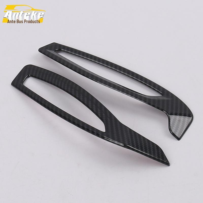 Ize Front Dashboard Air Outlet Decorative Trim Sticker for AC, 18 Compatible