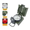 Outdoor Survival Compass Precise Scale Waterproof Heavy Duty Metal Multifunction Portable Camping Hiking Backpacking Handheld Orienteering Compass