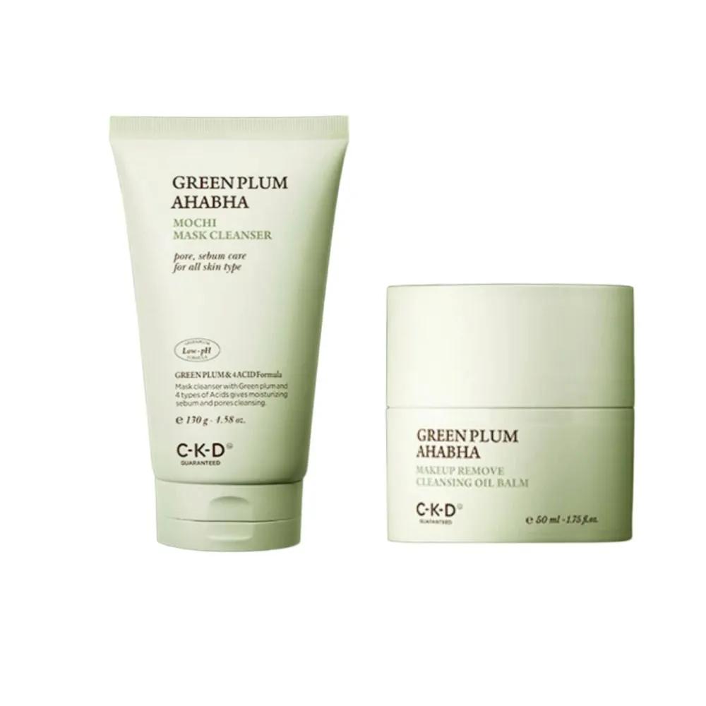 CKD Sebum Zero Pack Soap 130g, Oil Balm 50ml
