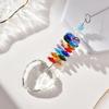 Rainbow Love Crystal Suncatcher Set - Three-Piece Crystal Ball Decor