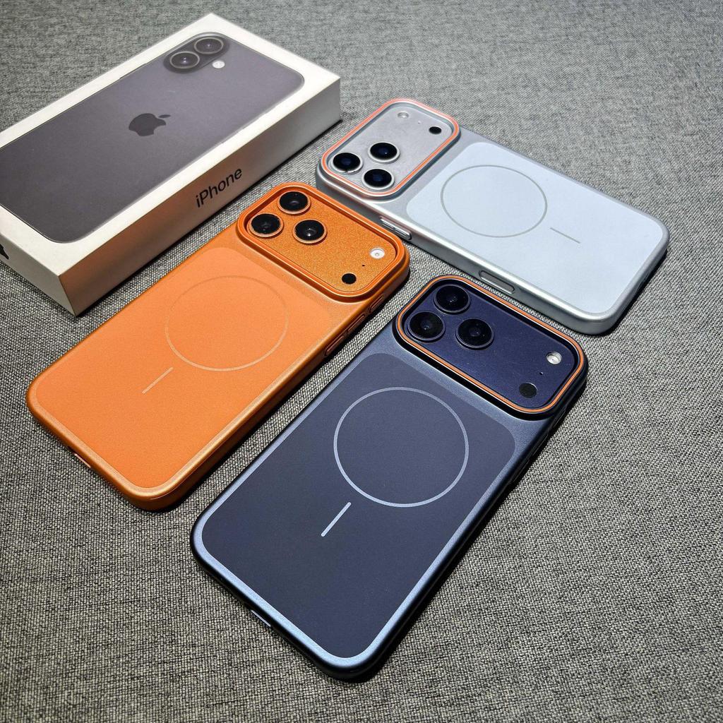 Ультратонкий магнитный чехол для Apple iPhone 16 Pro Max - Премиальный матовый твердый чехол однотонного цвета