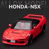 1:32 Honda NSX Models Cars Toy 5 Doors Opened Miniature Vehicles with Light Music Pull Back Toy Car Children's Educational Toys ahn256