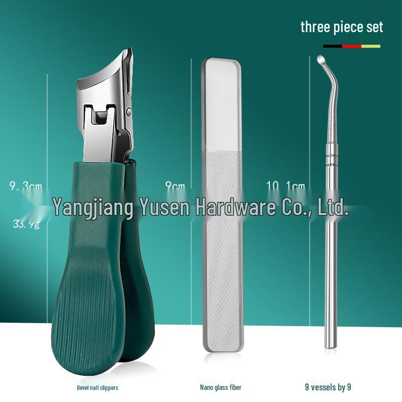 In-Stock Ultra-Sharp Oblique Edge Nail Clipper for Ingrown Nails - Special Eagle-Beak Nail Nippers with Extended Pedicure Dead Skin Scissors Tool.