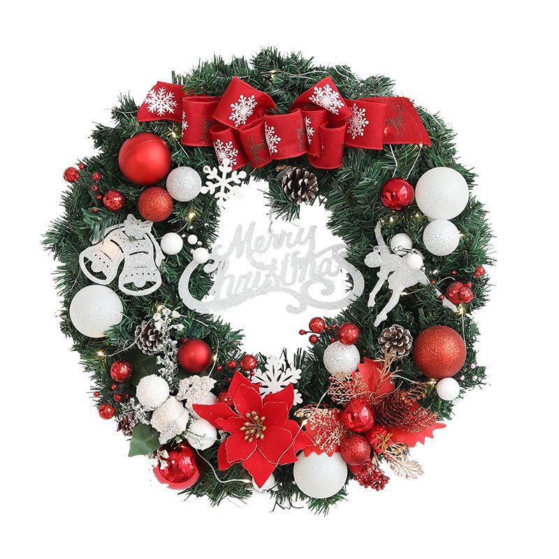 New Christmas Wreath Vine Hanging Door Ornaments and Decorations