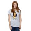 STAR WARS Womens/Ladies The Last Jedi C-3PO Brushed Cotton T-Shirt