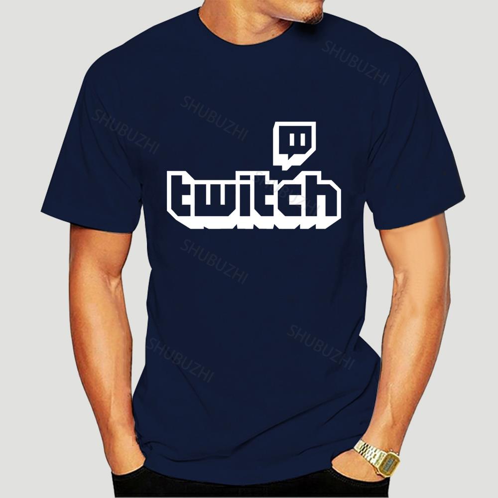 Twitch TV Геймер Игровой Стриминг Хлопковая Футболка Размеры S 2XL Топы Мода Классическая Уникальная Футболка Подарок