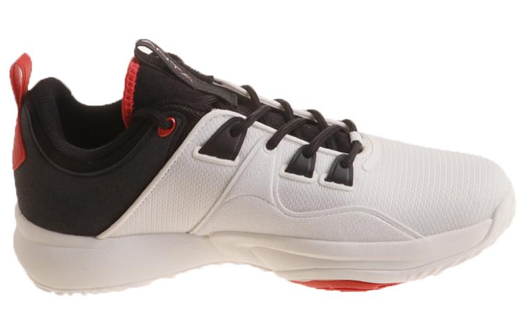 Men's Sneakers Anta Swoosh 1.0 Breathable Low top Performance Basketball Shoes Men's Black Red