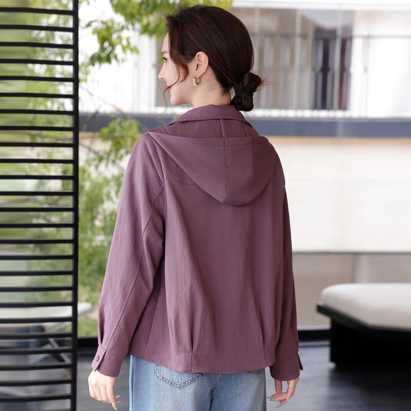 ROMON Women's Casual Zippered Jacket