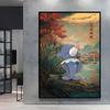 Canvas Wall Art Oil Painting Pokemon Vintage Poster Gifts Room Home Comics Pictures Aesthetic Poster Decoration Paintings