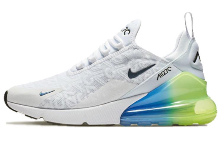 Nike Air Max 270 Белый Лаймовый Взрыв Фото Синий AQ9164-100