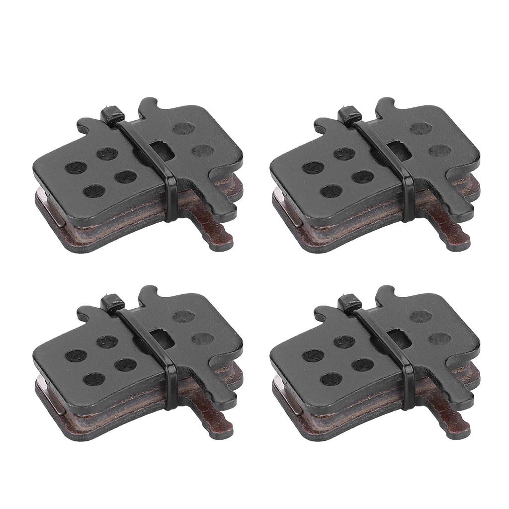 4 Pairs Resin Semi Metal Bicycle Disc Brake Pads Bike Brake Parts Brake Pad Set