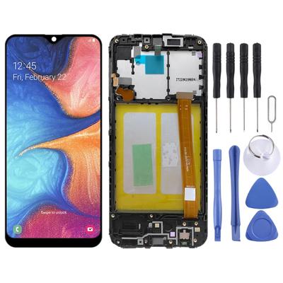 ЖК-экран для Samsung Galaxy A20e SM-A202 с дигитайзером в сборе и рамкой
