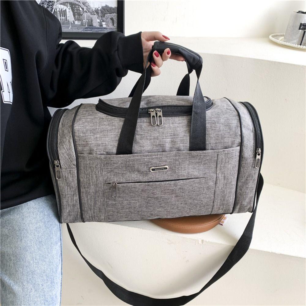 Large Capacity Travel Luggage Bag Oxford Messenger Bag Trendy Travel Duffle Bag  Women