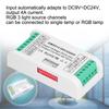 Plastic Material RGB Controller 9‑24V DC LED Strip Controller LED Decoder Controller  LED Module