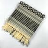 Plaid Print Shawl with Fringed Edges Jacquard Sun Sand Wind Protection Ethnic Style Scarf Men Women Outdoor Shawl