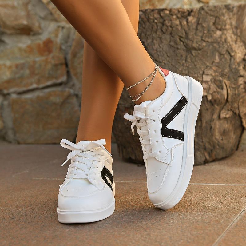 Модные осенние новые одинарные туфли женские модные круглые туфли на шнуровке с подобранными цветами мягкая подошва нескользящая плоская спортивная обувь