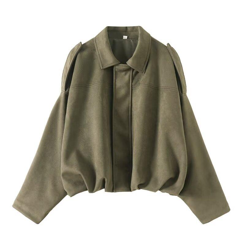 Women S Fleece Long Sleeve Pilot Jacket Coat