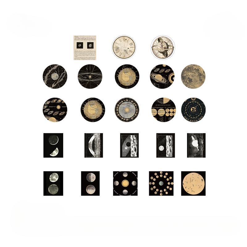 46 шт./коробка Коллекция грибов Декоративные наклейки Скрапбукинг своими руками Наклейка для дневника Канцелярские принадлежности Альбом Журнал Наклейка