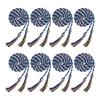 8 Pcs Graduation Honor Cord 68" Braided Grad Honor Cord with Tassel