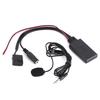 Car Bluetooth AUX‑IN Cable Adapter with Microphone Handsfree Calling Fit for Ford Focus 6000CD