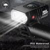 Bicycle Light 2T6 LED Front USB Rechargeable Mountain Bicycle Lamp 1000LM Bike Headlight Flashlight Cycling Accessories Tail