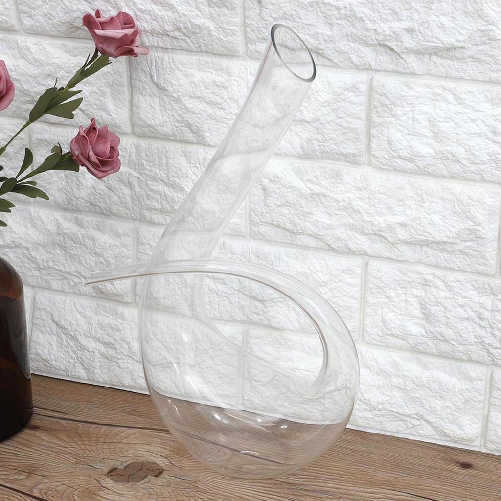 1500 мл 6-образный графин для красного вина, бренди, хрустальный аэратор, бутылка ручной работы