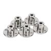 5PCS 4mm Flange Coupling Connector Steel Rigid Guide Model Coupler Accessory Shaft Axes Fittings for DIY RC Model Motors
