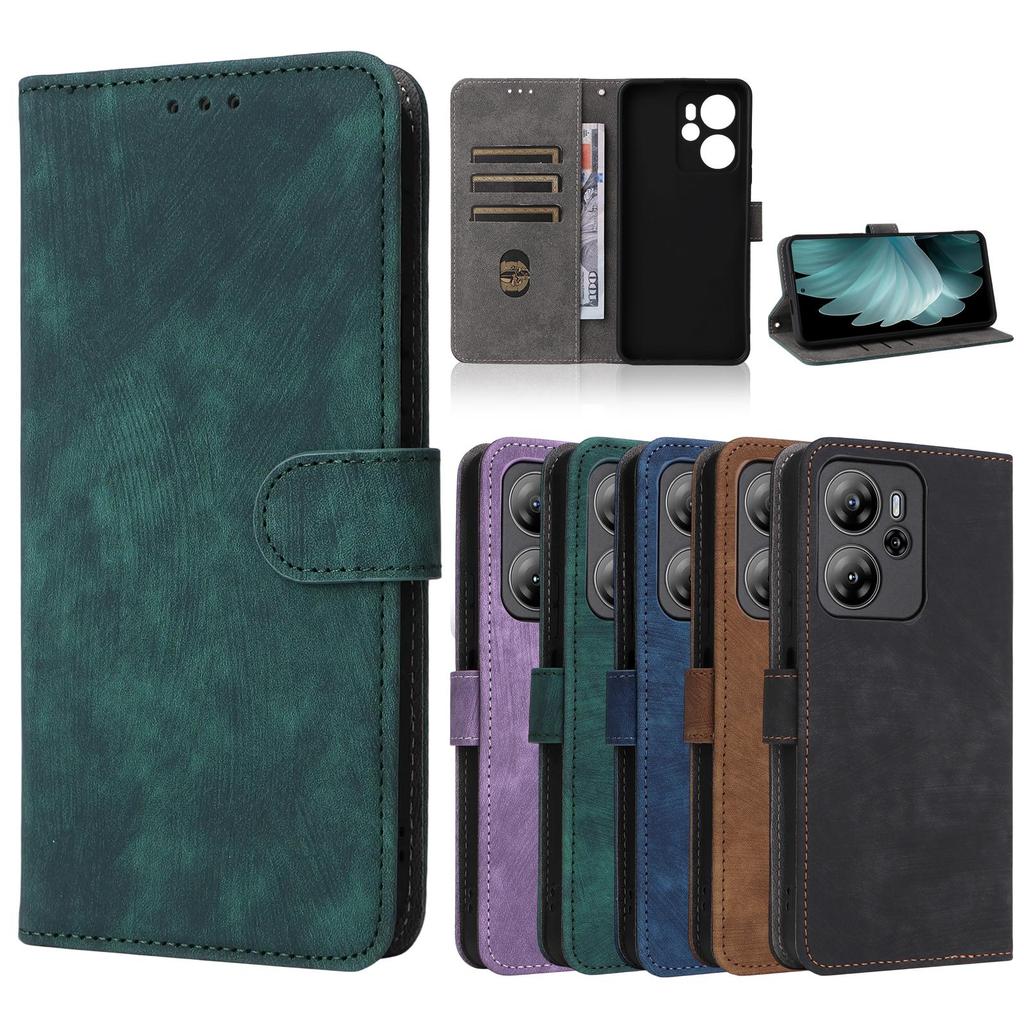 Flip Cover for Blackview Oscal Tiger 13 PU Leather Full-Body Protection With [RFID Blocking]