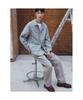 SHIFT.G Semi Wide Twill Fatigue Pants Beige