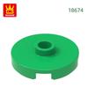 Нетоксичный 281 шт./Лот 18674 Круглый 2 x 2 С Открытым Штырьком Блок Moc Цветные Аксессуары Совместимые С Кирпичиками Детские Игрушки Деталь для Сборки