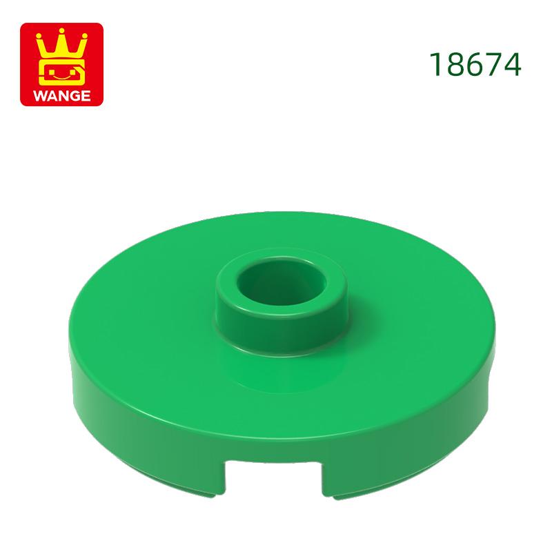 Нетоксичный 281 шт./Лот 18674 Круглый 2 x 2 С Открытым Штырьком Блок Moc Цветные Аксессуары Совместимые С Кирпичиками Детские Игрушки Деталь для Сборки